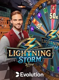 Lightning Storm game show at D7777 COM